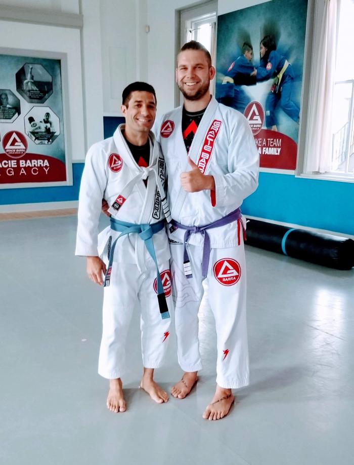 Blue belt · September 11, 2019 · Promoted by Tyler Ebert