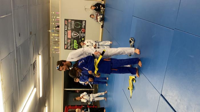Yellow belt · December 6, 2019 · Promoted by John Moore
