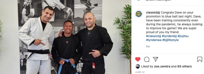 Blue Belt Promotion