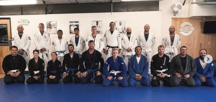 Post training at Classic BJJ