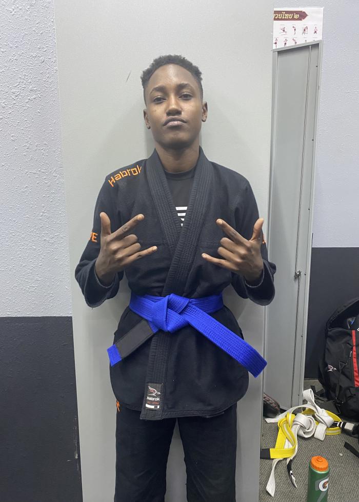 Blue belt · August 3, 2021 · Promoted by Darren Turner
