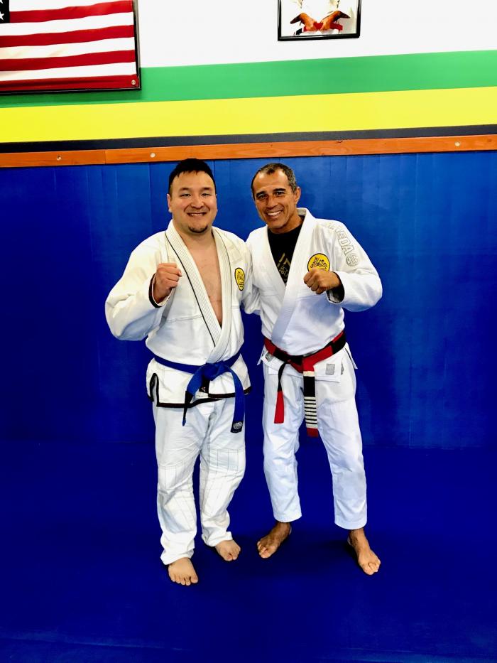 With Master Royler Gracie, June 2018