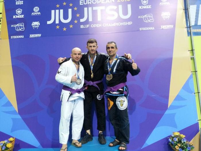 Silver in Purple under 64Kg Masters 3 European Open 2016