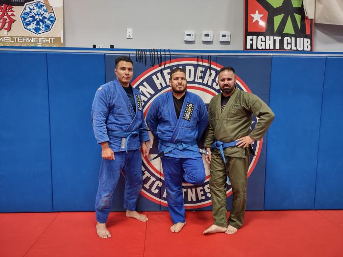 Blue belt · July 24, 2021 · Promoted by Joe " Daddy" Stevenson