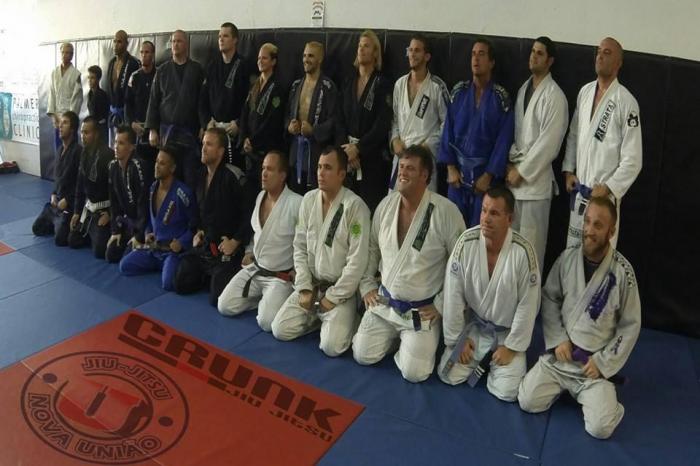 My armory family way back in 2014 I just got my purple belt