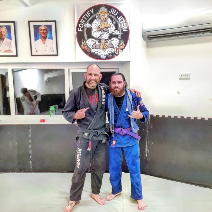 Purple belt · August 1, 2021 · Promoted by Mark Bottom