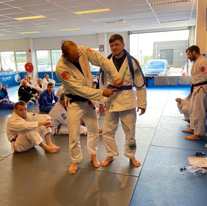 Purple belt · August 7, 2021 · Promoted by Kemail Verhoeven