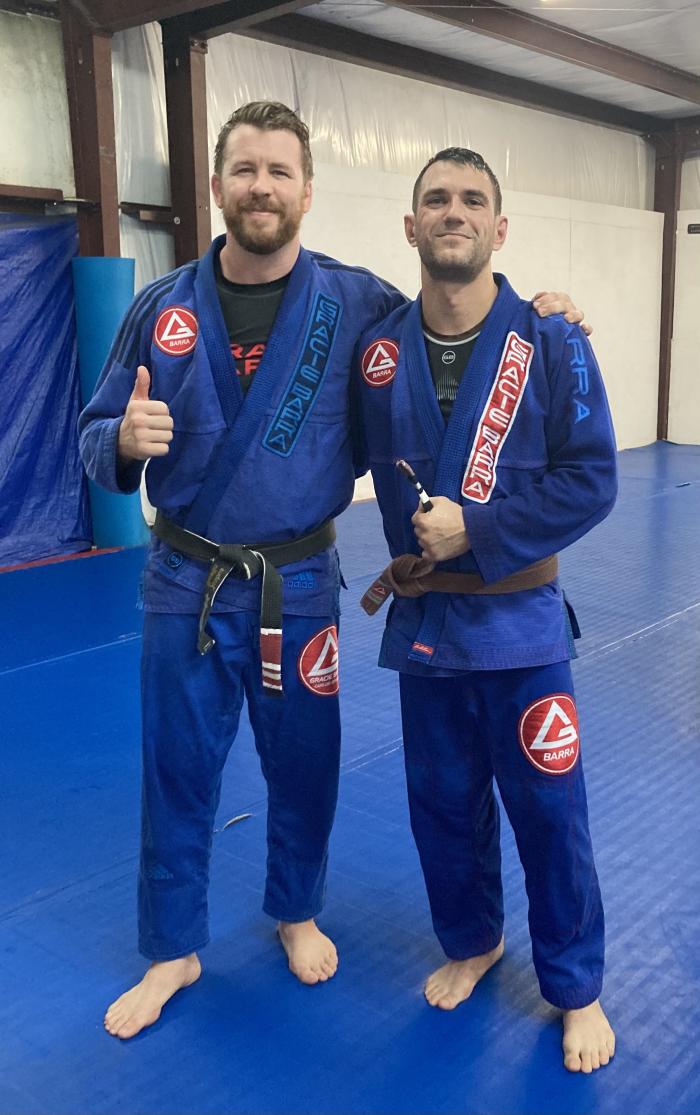 Brown belt · July 17, 2020 · Promoted by Jason Warford