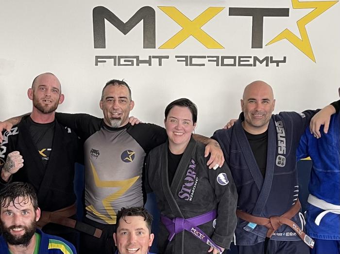 Purple belt · August 14, 2021 · Promoted by Jon Kelly
