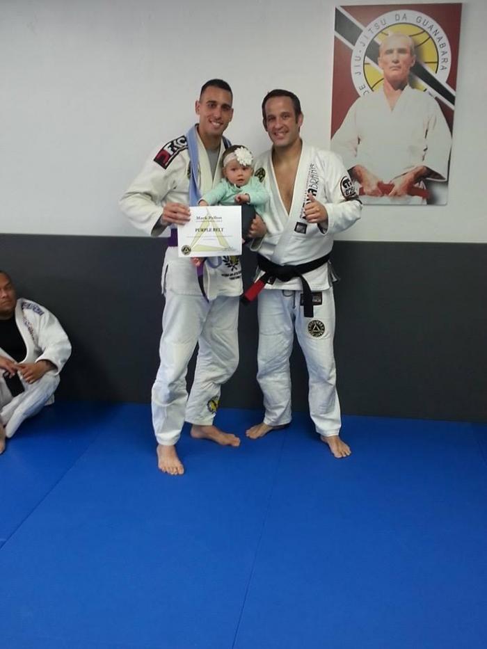 Purple belt · December 13, 2014 · Promoted by Jeremy Barden
