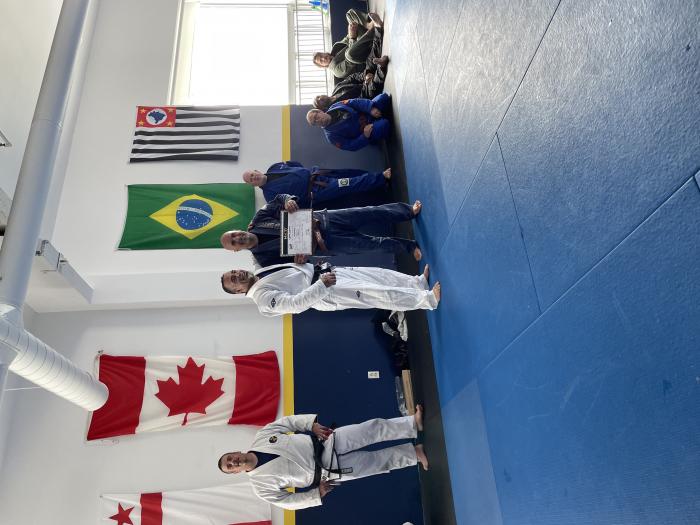 Brown belt · August 14, 2021 · Promoted by Jon Kelly