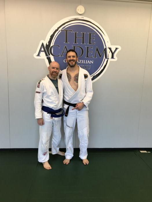 Blue belt promotion