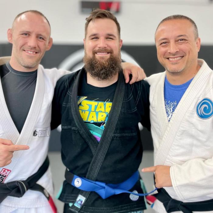 Blue belt · February 11, 2022 · Promoted by Perry Wirth