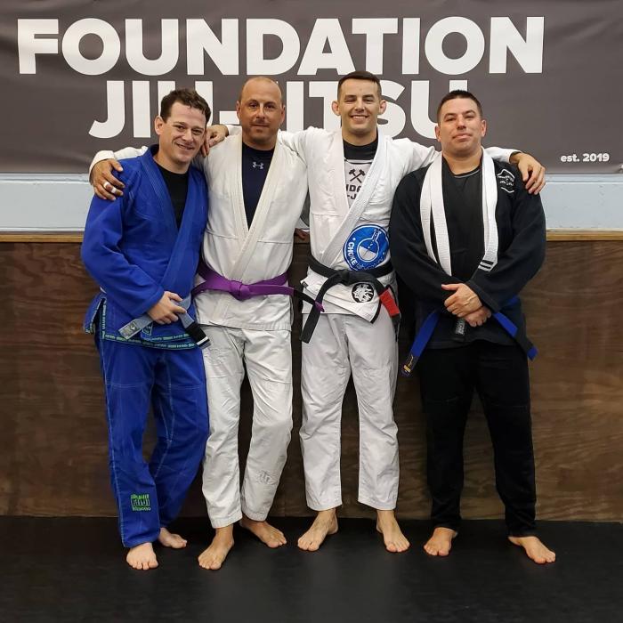 Purple belt · July 17, 2021 · Promoted by Jeff Mount