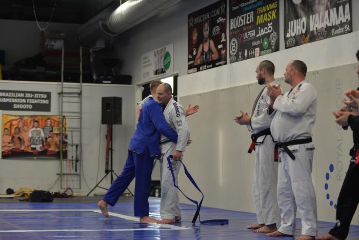 Blue belt · January 25, 2020 · Promoted by Jarkko Mäkelä