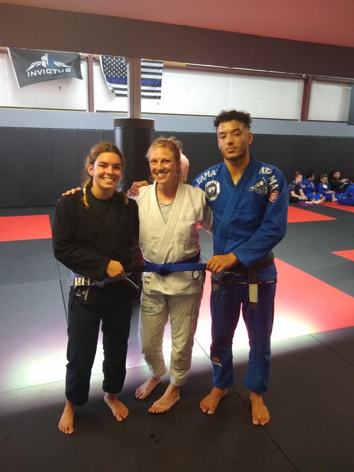 Blue belt · September 21, 2023 · Promoted by Leroy Montoya