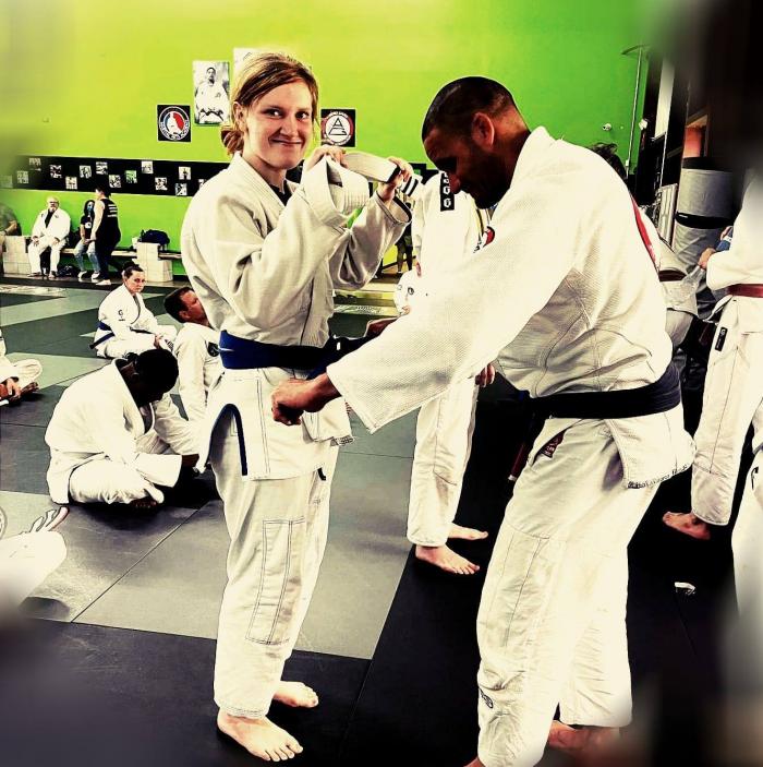 Blue belt · July 17, 2021 · Promoted by Chaz Valentine