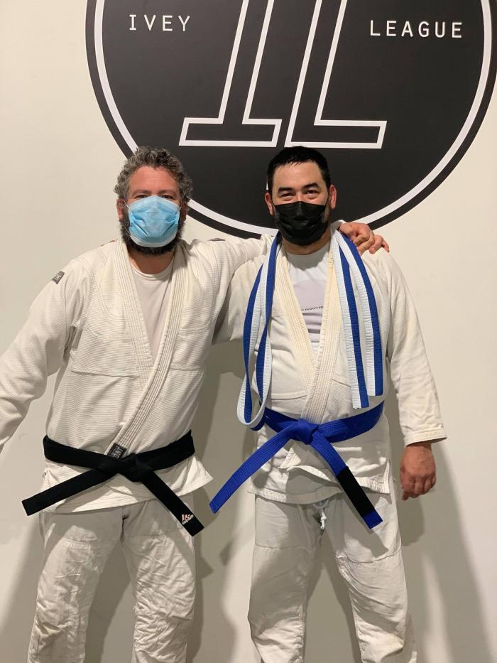 Blue belt · November 5, 2020 · Promoted by Danny Ives