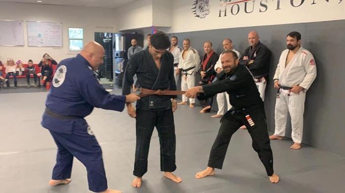 Brown belt · October 25, 2020 · Promoted by Carlson Gracie Jr