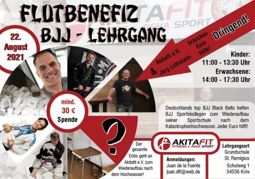 Hochwasser Benefiz Seminar