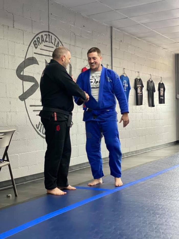 Blue belt · July 15, 2020 · Promoted by Nathan Hallford