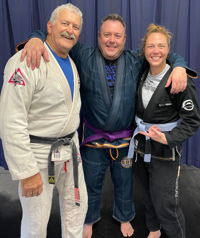 Purple belt · August 22, 2021 · Promoted by Richard Giberson