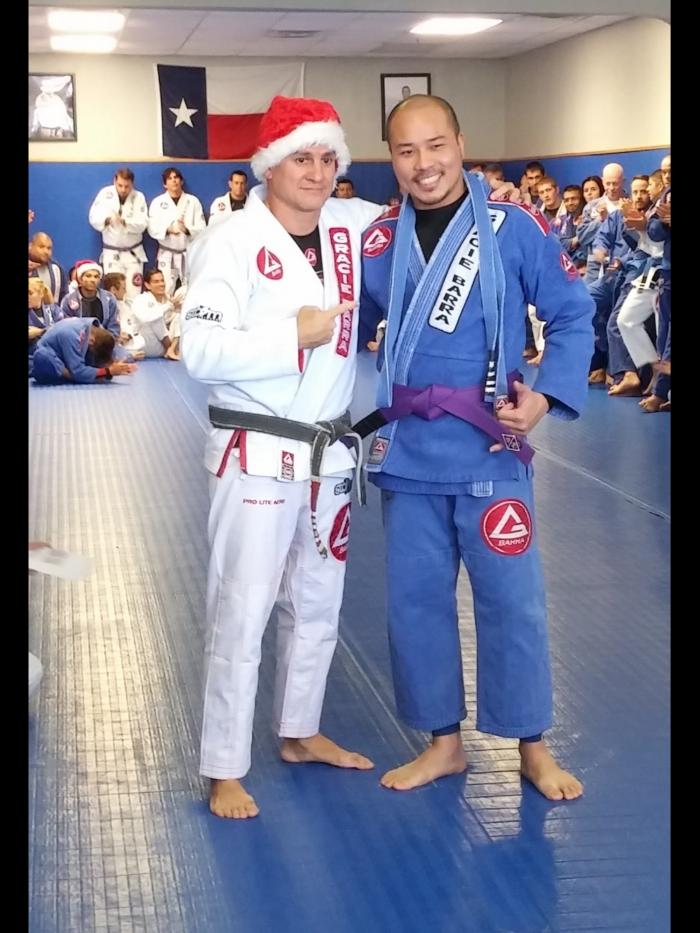 Purple belt · December 19, 2015 · Promoted by Draculino Magalhães