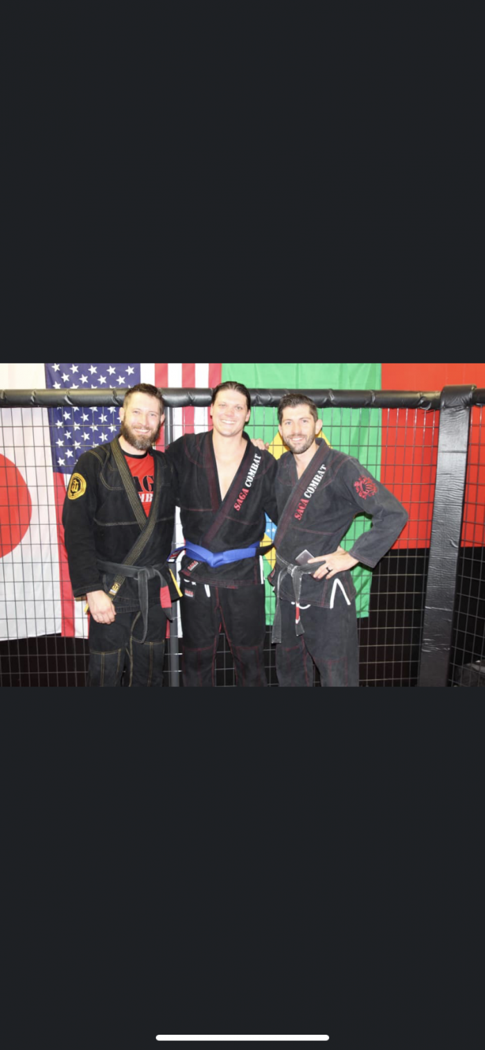 Blue belt · November 9, 2019 · Promoted by Scott White