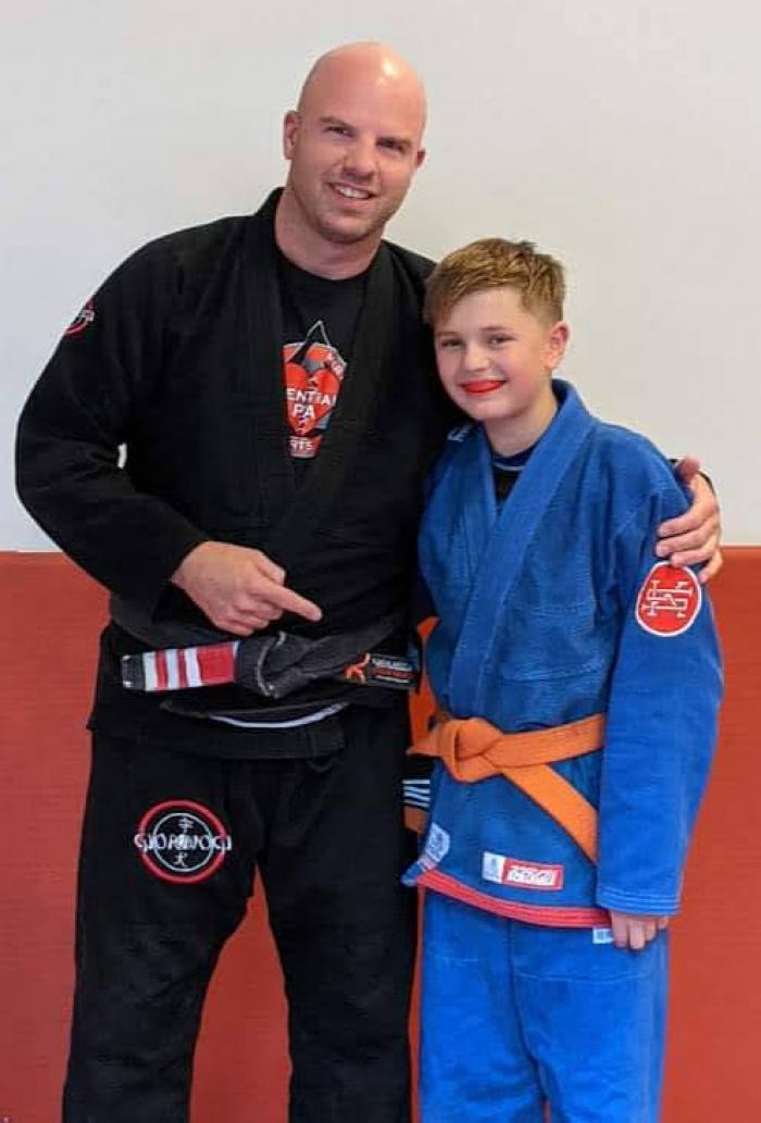 Orange belt · August 24, 2021 · Promoted by Ryan Gruhn