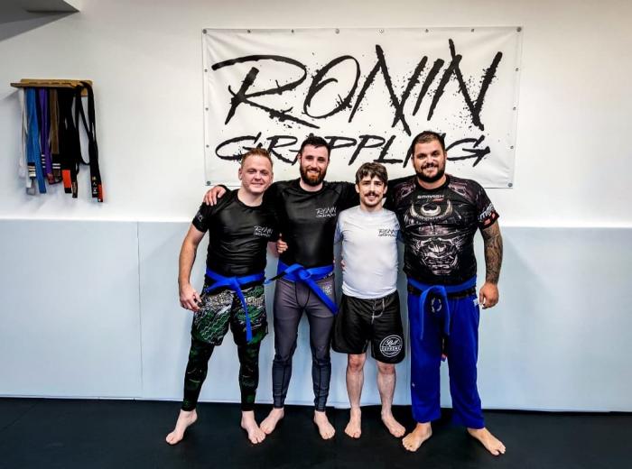 Blue belt · August 24, 2021 · Promoted by Giles Garcia