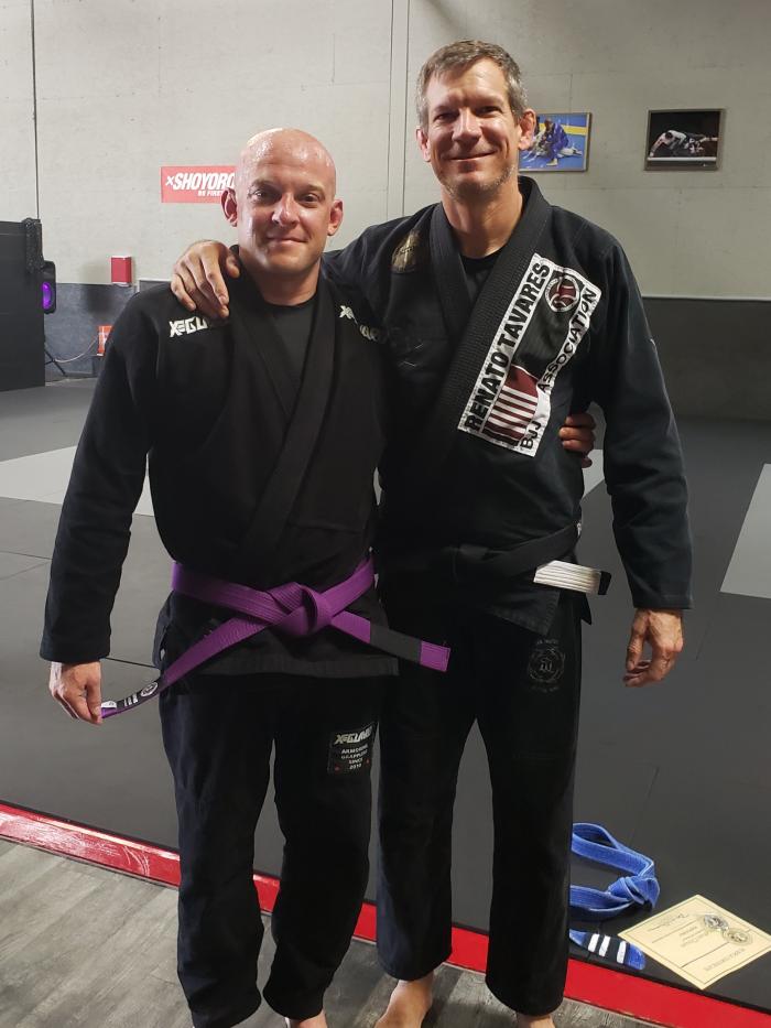 Purple belt · August 25, 2021 · Promoted by Piet Wilhelm