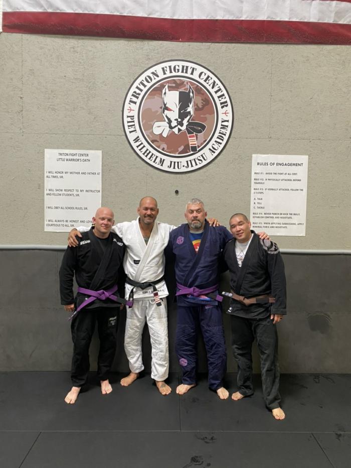 Purple belt · August 25, 2021 · Promoted by Piet Wilhelm