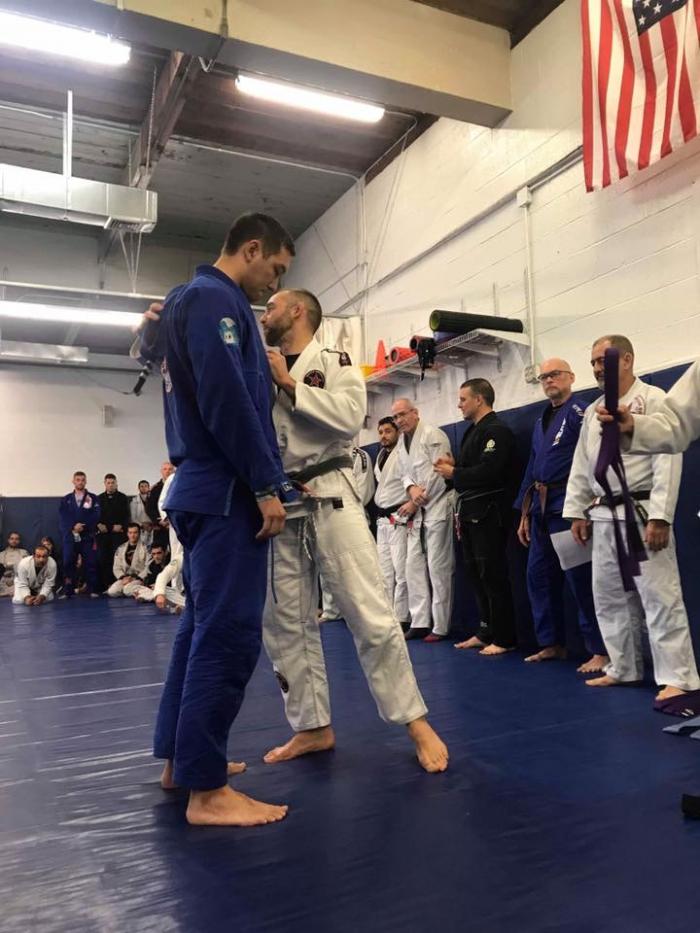 Purple belt · October 1, 2018 · Promoted by Jimmy DelOrfano
