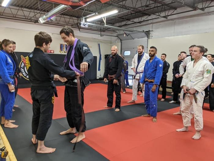 Brown belt · July 12, 2021 · Promoted by Aaron Brooks