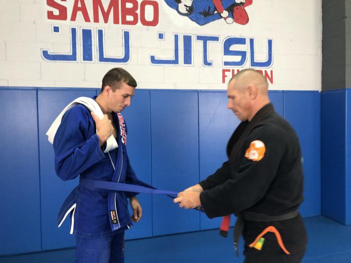 Blue belt · June 26, 2020 · Promoted by Vladislav Koulikov