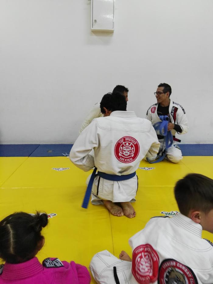 Blue belt · August 25, 2015 · Promoted by Angel Gomez Rocha