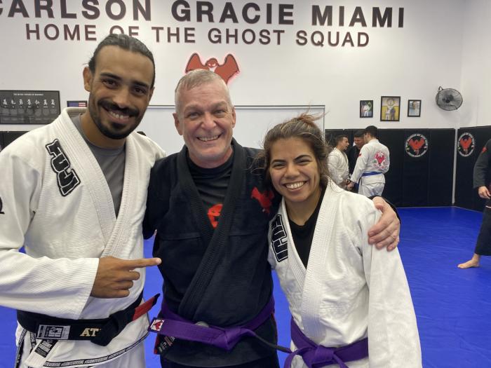 Purple Belt Promotion from Professor Jose Pita (Carlson Gracie Miami)
