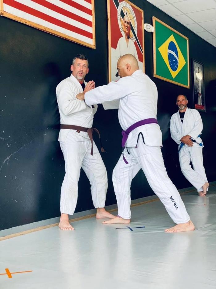 Randy teaching self defense