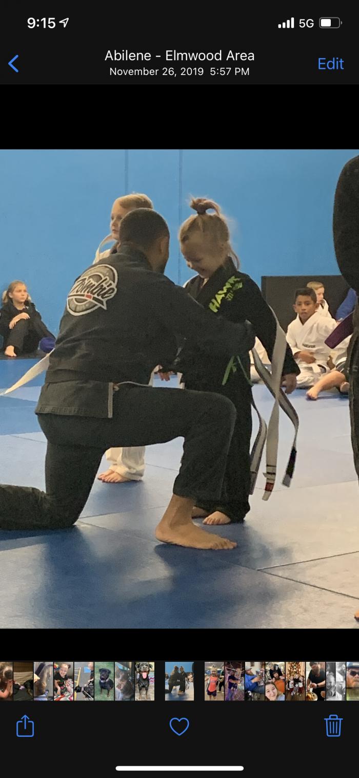 Gray belt · November 26, 2019 · Promoted by Joseph Tonche