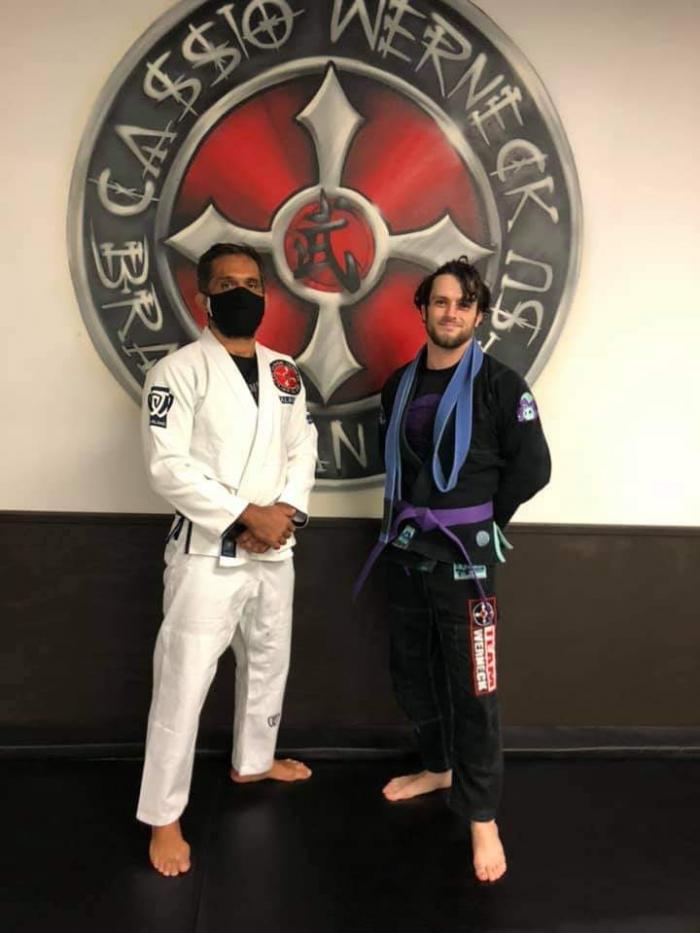 Purple belt · December 9, 2020 · Promoted by Cassio werneck