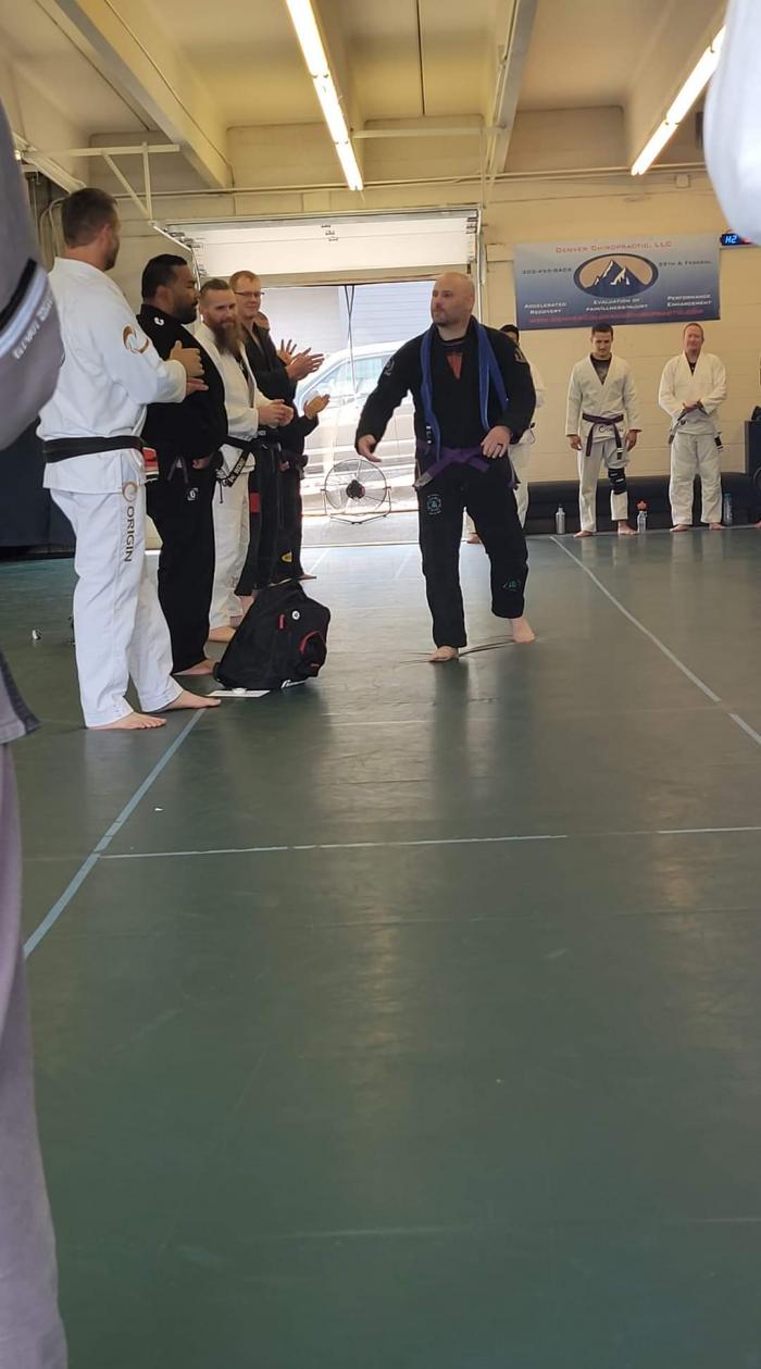 Purple belt · August 14, 2021 · Promoted by David Wenig