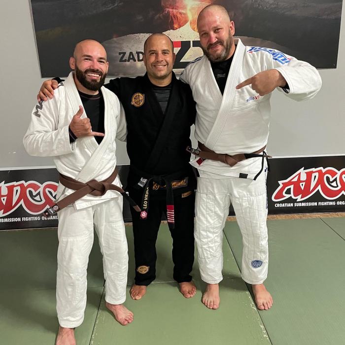 Brown belt · July 31, 2021 · Promoted by Leo Vieira