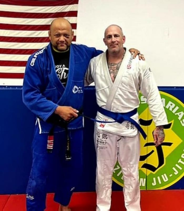 Blue belt · August 24, 2021 · Promoted by Carlos farias