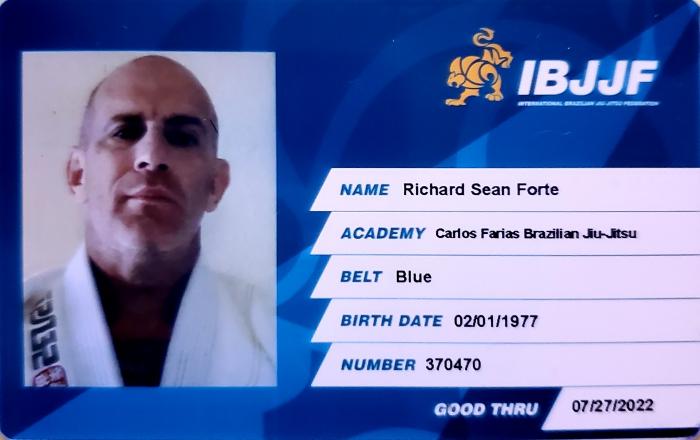 Blue belt · August 24, 2021 · Promoted by Carlos farias