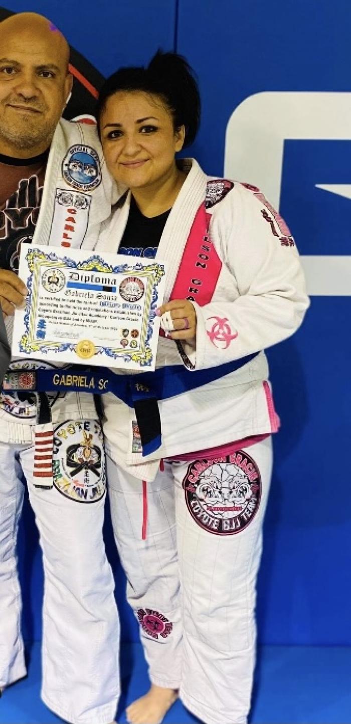 Blue belt · October 3, 2020 · Promoted by Professor Daniel De Paula Souza