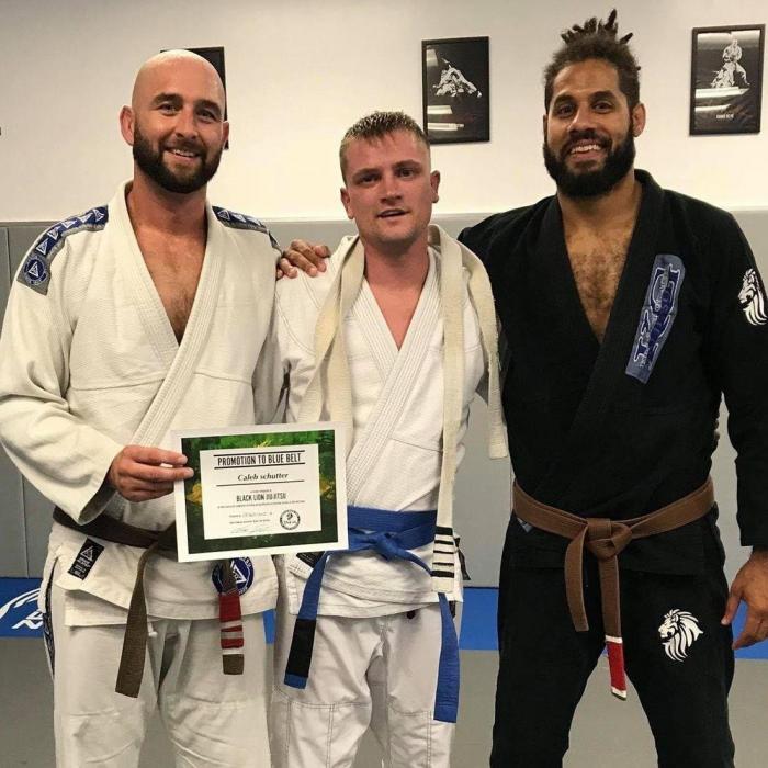 Blue belt · September 29, 2018 · Promoted by Chad Pomeroy