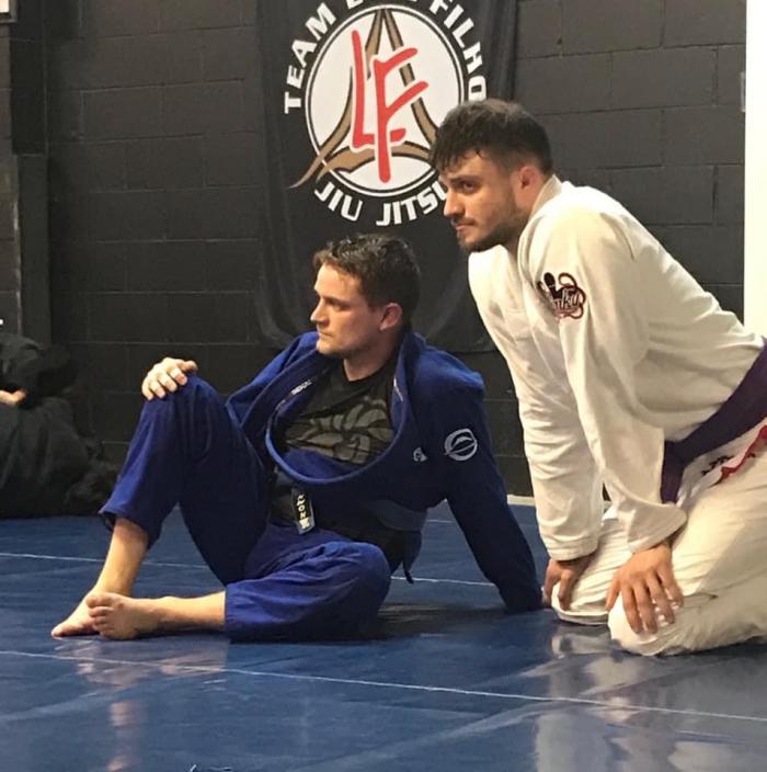 Listening to Professor Kroyler Gracie at Class