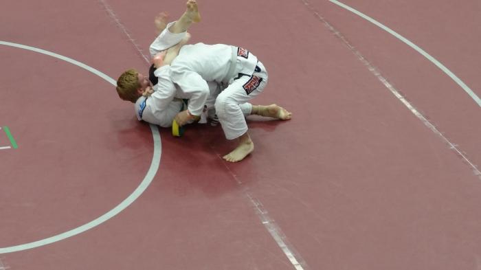 First submission in a tournament