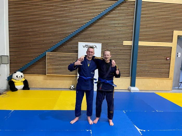 Blue belt · August 31, 2021 · Promoted by Jorgen Matsi