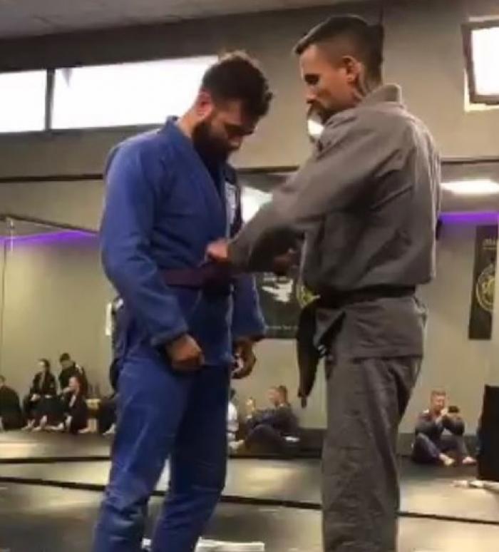 Purple belt · September 13, 2022 · Promoted by Carlos Varona